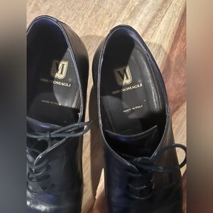 Mens Bruno Magli black loafers, size 11
